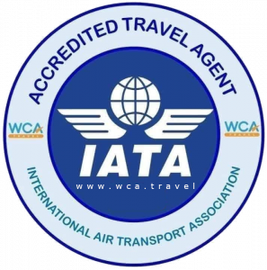 WCA Travel is an accredited travel agent of IATA